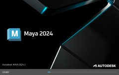 Autodesk Maya 2024.1【玛雅三维动画建模软件+安装教程】简体中文激活破解