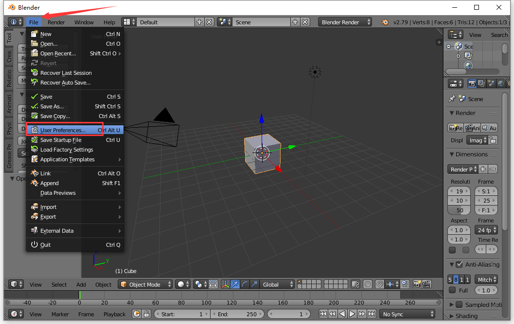 Blender 3D 3.1【三维动画制作软件】免费中文版 附安装教程安装图文教程、破解注册方法